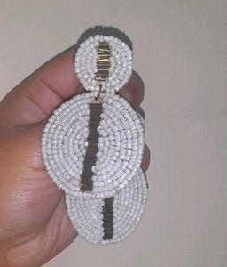 Beaded Statement Earrings