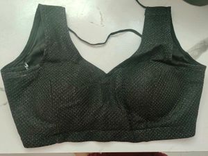 Elegant Black padded Blouse