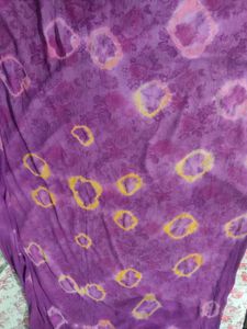 Purple Tie-Dye Dupatta