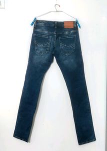 Shaded Slim Jeans Blue