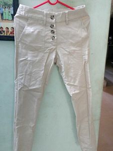 Khaki Button Front Pants❤️