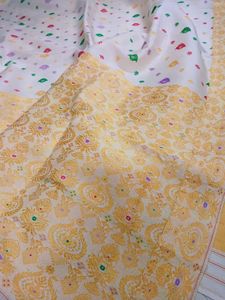 Assam Paat Saree - Pure Silk Authentic Piece