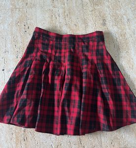 Plaid skirt