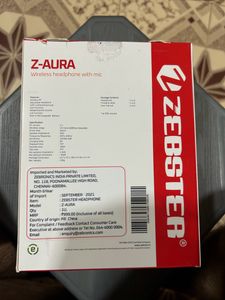 Zebster Wireless BT Headphones