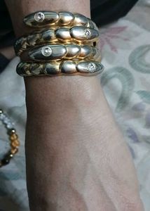 Gold Snake Bracelet