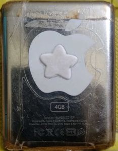 Original Apple ipod Nano Silver Music Player