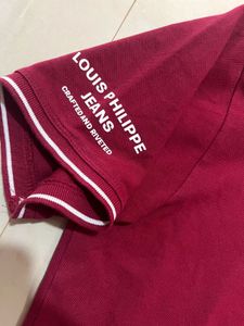 Louis Philippe Polo Collar Slim Fit T-shirt