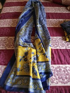Yellow Printed Kurta Pent Set