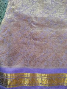 Lavender Saree