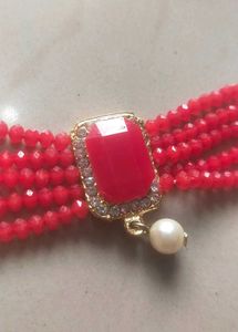 Beaded Choker Necklace Set Of 3