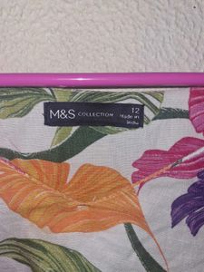 Marks&amp;Spencer floral print top