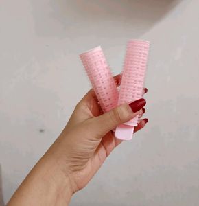Pink Hair Rollers
