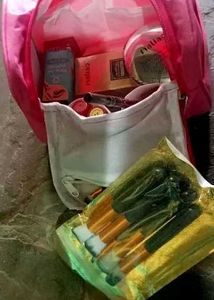 Pink Travel Toiletry Bag