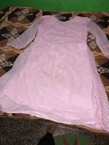 Midi Dress With Sequenze Work