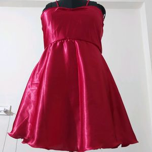 Red Party Frock (All Sizes Available)
