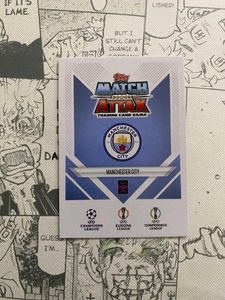 BERNADO SILVA Match Attax Base Card