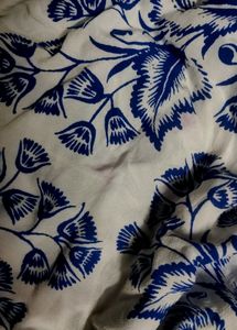 Floral Print One-Shoulder Top