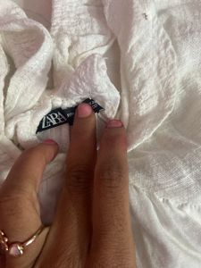 White Ruffled Top pinteresty 🤍