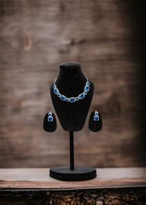 Sapphire Dreams Necklace &amp; Earring Set