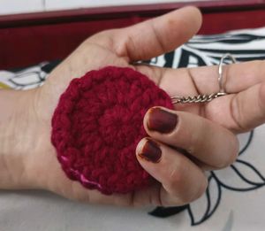 Crochet Oreo Keychain 😍