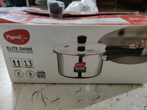 PIGEON Elite Shine Tri Ply Pressure Cooker