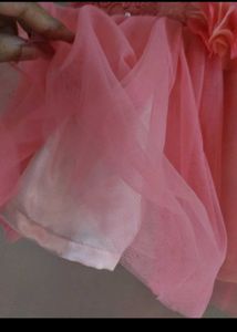 Cute Pink Tulle Dress