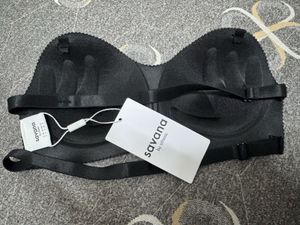 Savana Black Strapless Bra