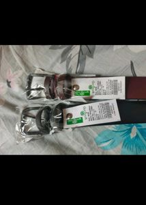 Woodland Leather Belts (Set of 2)