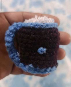 Crochet Beer Mug Keychain💫♥️