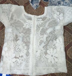 Vintage White Lace Top