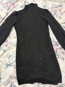 Elegant Black Mini Dress