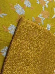 Elegant Yellow Saree