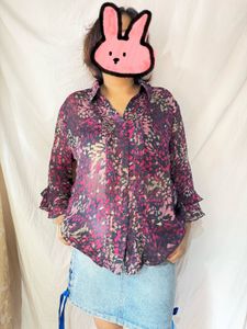Floral Print Blouse