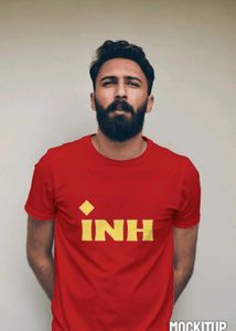 Red INH Graphic Tee