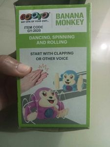 Dancing Banana Monkey Toy