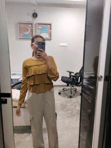 Golden Yellow Colour Top💛💛