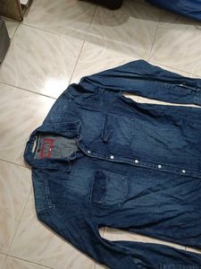 Branded Denim Shirt