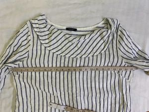 Striped Top Bust 36