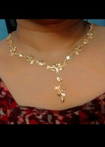 Elegant Gold-Plated Necklace Set