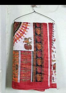🌟 Gujrati Print Saree For Women🌟