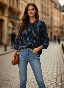 Patterned Top