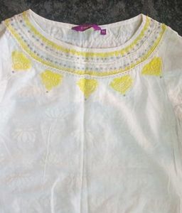 Elegant Embroidered Kurta