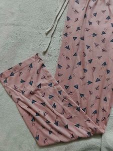 Pink Printed Pyjama