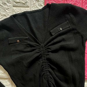 Ribbed Top With Adjustable Length