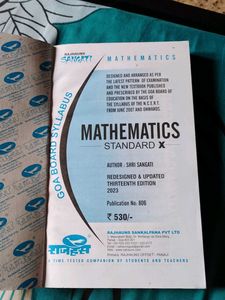 Mathematics Textbook for Class X