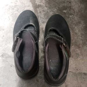 School Shoes Black And White