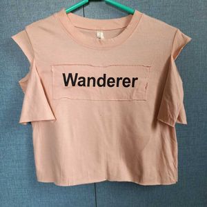 Cold Shoulder Crop Top