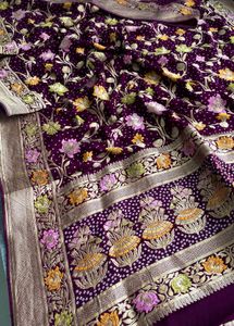 Brand New Khaddi Georgette Saree