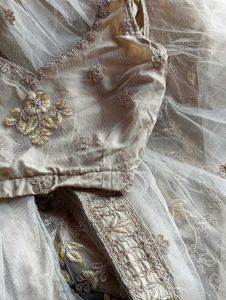 Lahenga Choli With Dupatta And Latkan Attached