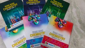 Class-11 &amp; 12  Chemistry Workbooks (6 Books)